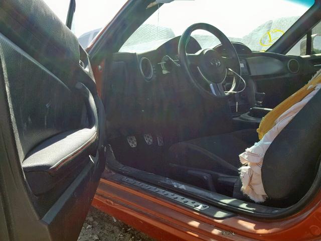 JF1ZNAA1XD1708879 - 2013 TOYOTA SCION FR-S BROWN photo 9