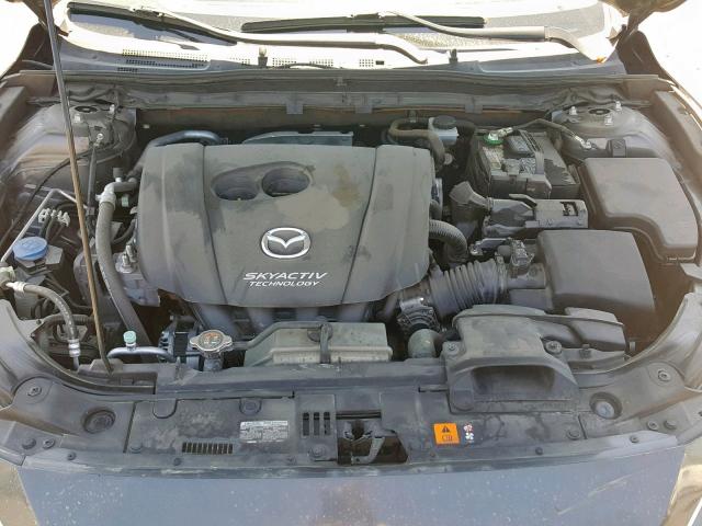 JM1BM1W74E1125995 - 2014 MAZDA 3 GRAND TO CHARCOAL photo 7