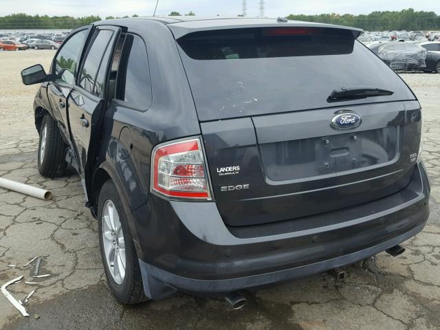 2FMDK48C47BB51431 - 2007 FORD EDGE SEL CHARCOAL photo 3