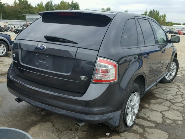 2FMDK48C47BB51431 - 2007 FORD EDGE SEL CHARCOAL photo 4