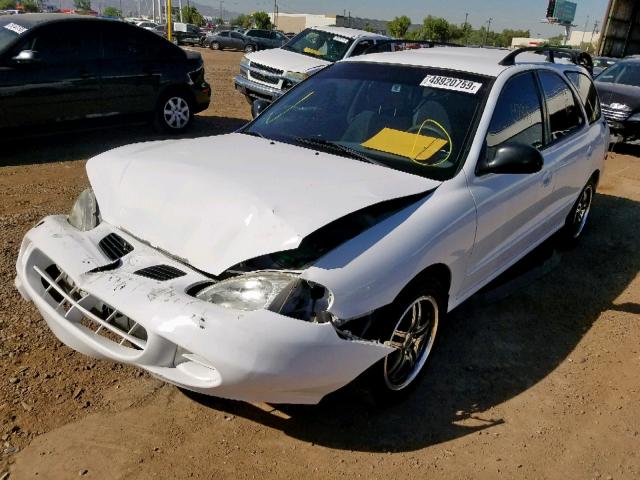 KMHJW25F1XU140102 - 1999 HYUNDAI ELANTRA BA WHITE photo 2