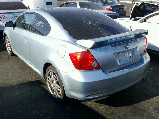 JTKDE177260088529 - 2006 TOYOTA SCION TC ლურჯი ფოტო 3