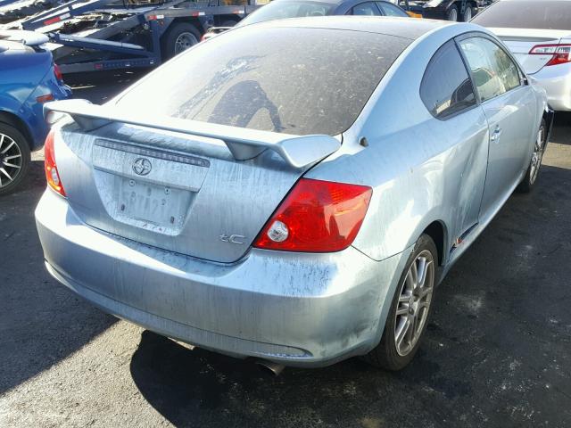 JTKDE177260088529 - 2006 TOYOTA SCION TC ლურჯი ფოტო 4