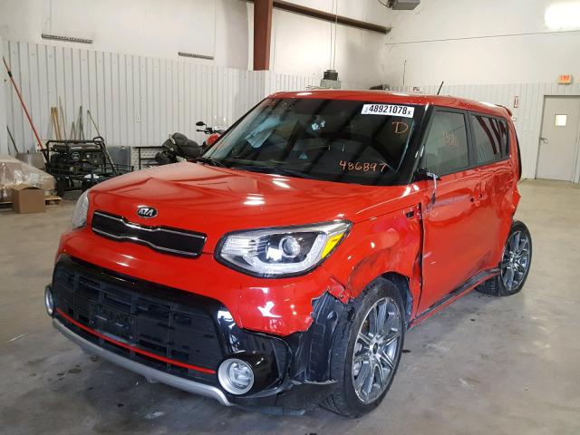 KNDJX3AA7H7486897 - 2017 KIA SOUL ! Qırmızı foto 2