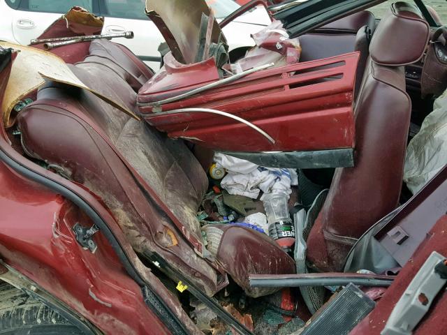 1G3HY52K8SH328441 - 1995 OLDSMOBILE 88 ROYALE RED photo 6