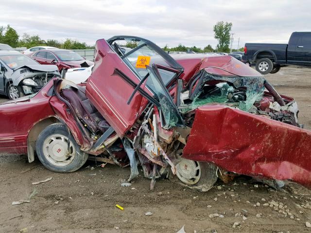 1G3HY52K8SH328441 - 1995 OLDSMOBILE 88 ROYALE RED photo 9