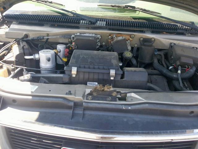 1GKDM19W11B501119 - 2001 GMC SAFARI XT SILVER photo 7