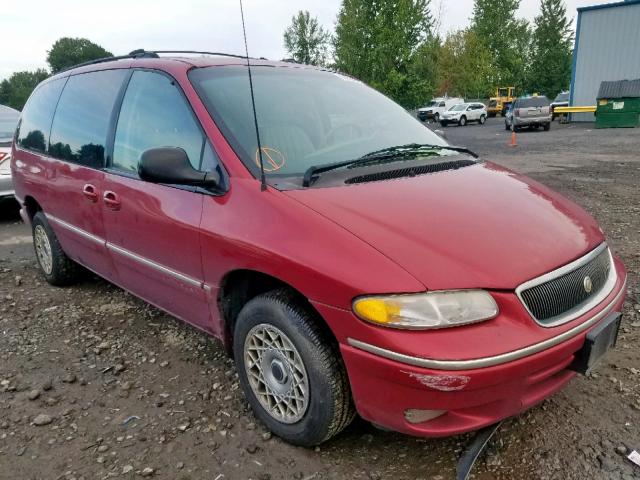 1C4GP54L1TB215147 - 1996 CHRYSLER TOWN & COU RED photo 1