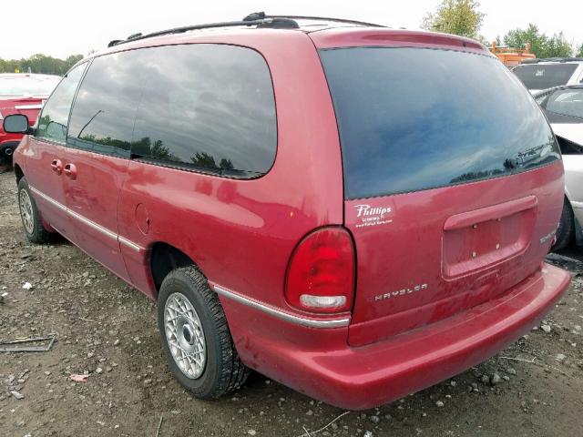 1C4GP54L1TB215147 - 1996 CHRYSLER TOWN & COU RED photo 3