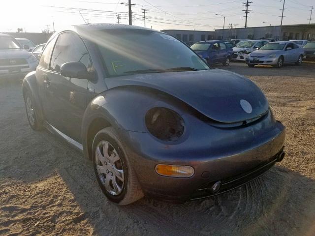 3VWCB21C72M438913 - 2002 VOLKSWAGEN NEW BEETLE ნაცრისფერი ფოტო 1