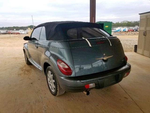 3C3JY55E16T374521 - 2006 CHRYSLER PT CRUISER BLUE photo 3