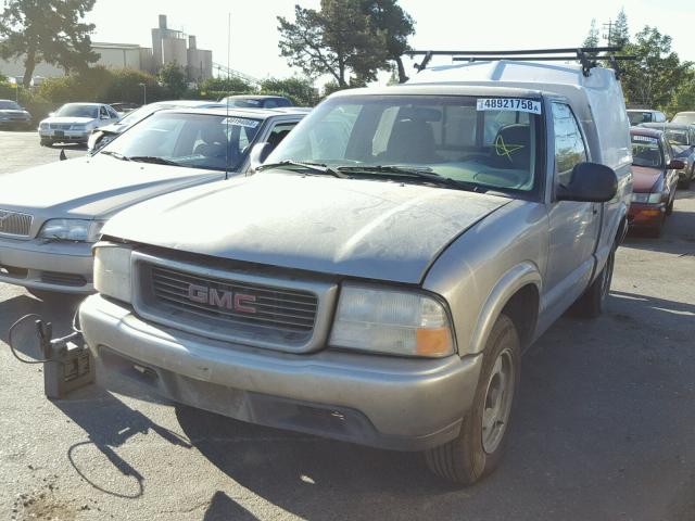 1GTCS1442W8501184 - 1998 GMC SONOMA TAN photo 2