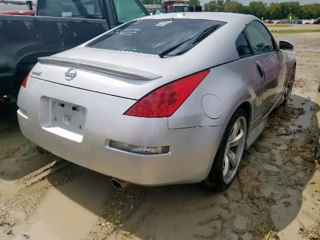 JN1AZ34E76M350490 - 2006 NISSAN 350Z COUPE SILVER photo 4