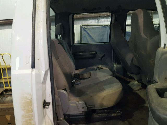 1FTWW31517EB37028 - 2007 FORD F350 SRW S WHITE photo 6