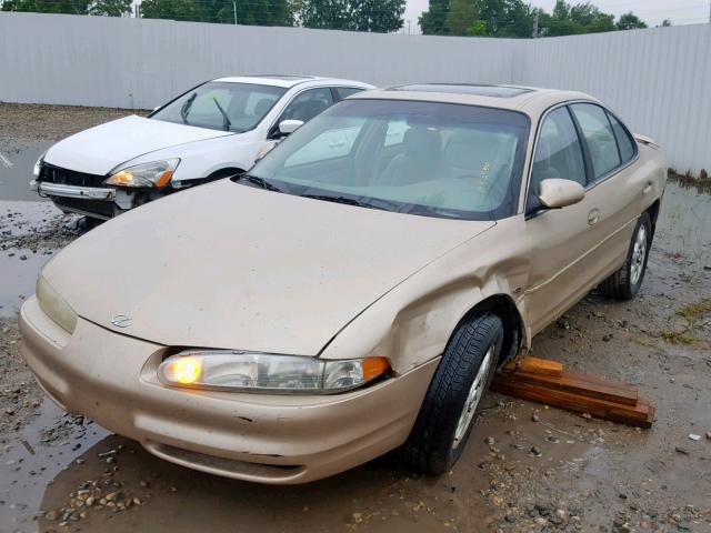 1G3WS52H02F160741 - 2002 OLDSMOBILE INTRIGUE G GOLD photo 2