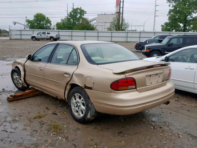 1G3WS52H02F160741 - 2002 OLDSMOBILE INTRIGUE G GOLD photo 3