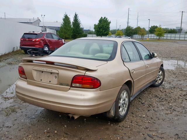 1G3WS52H02F160741 - 2002 OLDSMOBILE INTRIGUE G GOLD photo 4