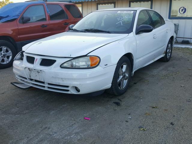 1G2NF52E64M668477 - 2004 PONTIAC GRAND AM S WHITE photo 2