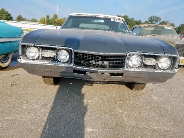 344678M262178 - 1968 OLDSMOBILE 442 GRAY photo 9