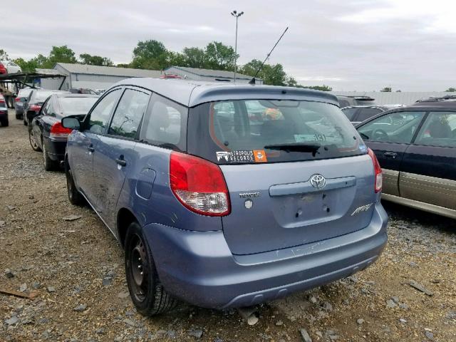 2T1KR32E53C001213 - 2003 TOYOTA MATRIX 蓝色 照片 3