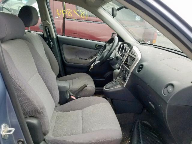 2T1KR32E53C001213 - 2003 TOYOTA MATRIX 蓝色 照片 5