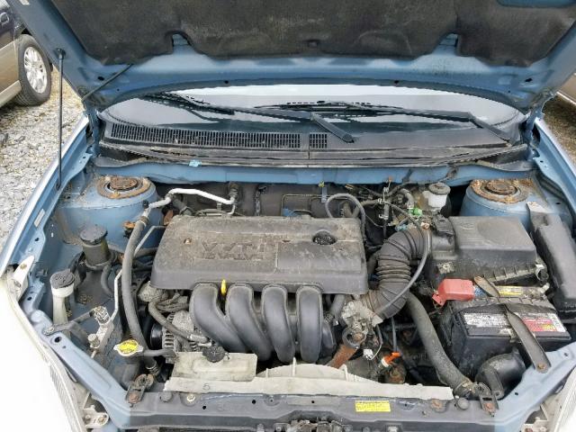 2T1KR32E53C001213 - 2003 TOYOTA MATRIX 蓝色 照片 7