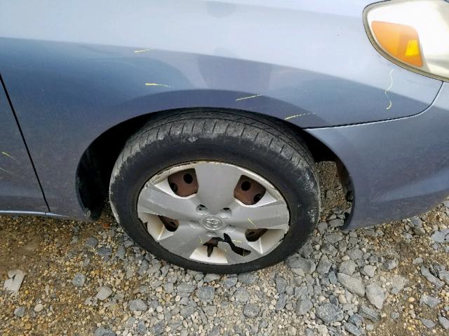 2T1KR32E53C001213 - 2003 TOYOTA MATRIX 蓝色 照片 9