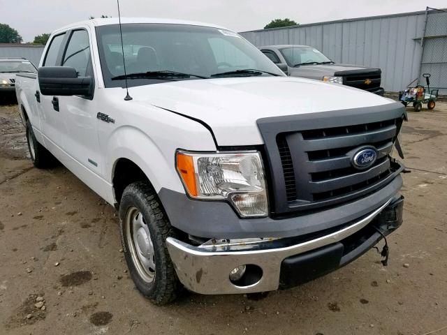 1FTFW1CTXCKE37453 - 2012 FORD F150 SUPER WHITE photo 1