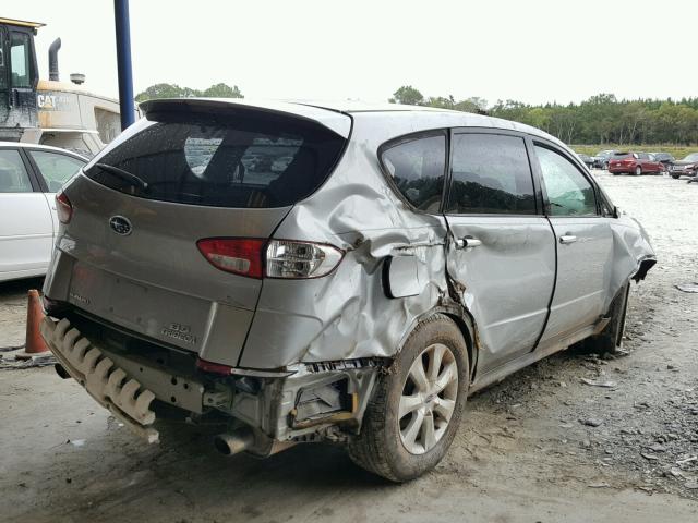 4S4WX85C364408710 - 2006 SUBARU B9 TRIBECA GRAY photo 4