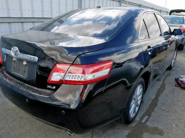 4T4BF3EK8BR188623 - 2011 TOYOTA CAMRY BASE BLACK photo 4