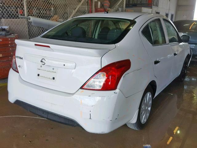 3N1CN7AP0GL910640 - 2016 NISSAN VERSA S WHITE photo 4