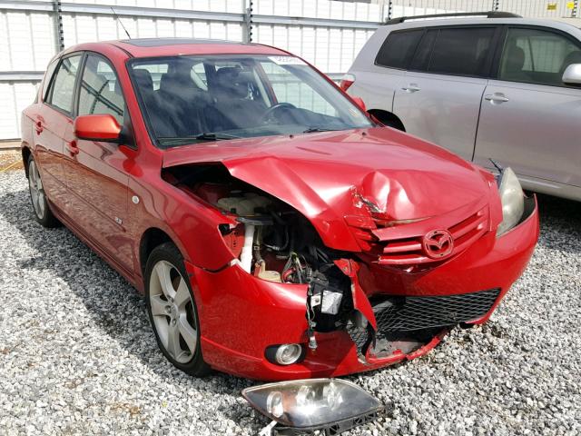 JM1BK143361435255 - 2006 MAZDA 3 HATCHBAC RED photo 1