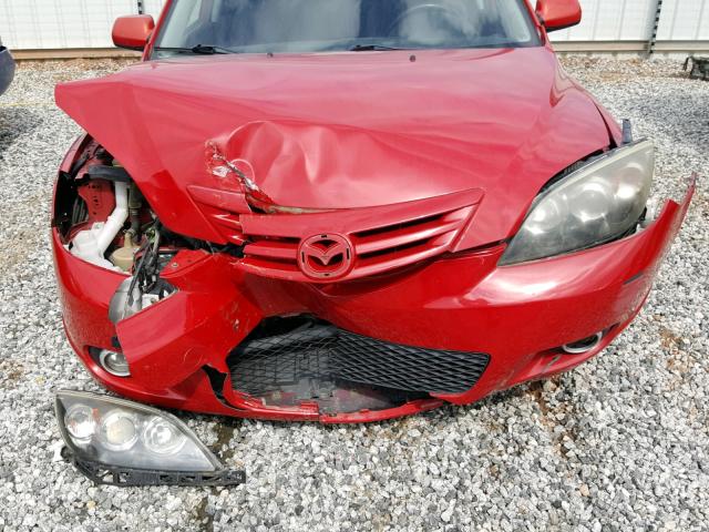 JM1BK143361435255 - 2006 MAZDA 3 HATCHBAC RED photo 7