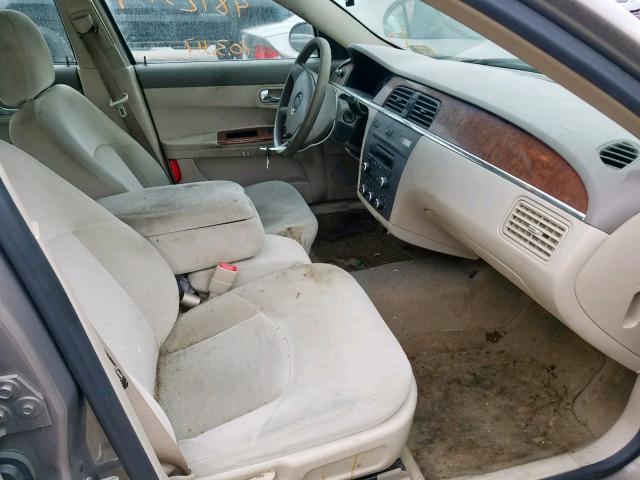 2G4WC582661288247 - 2006 BUICK LACROSSE C TAN photo 5