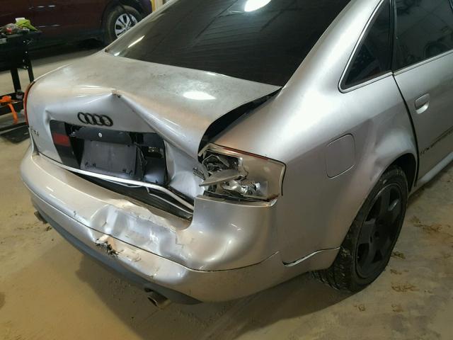 WAUML64B93N021344 - 2003 AUDI A6 4.2 QUA GRAY photo 9