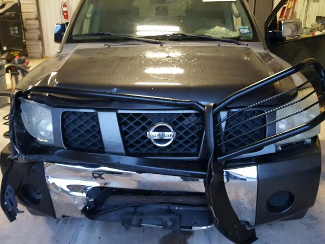 5N1AA08A77N704395 - 2007 NISSAN ARMADA SE GRAY photo 7