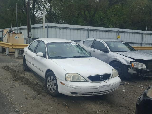 1MEFM50U42A615273 - 2002 MERCURY SABLE GS WHITE photo 1