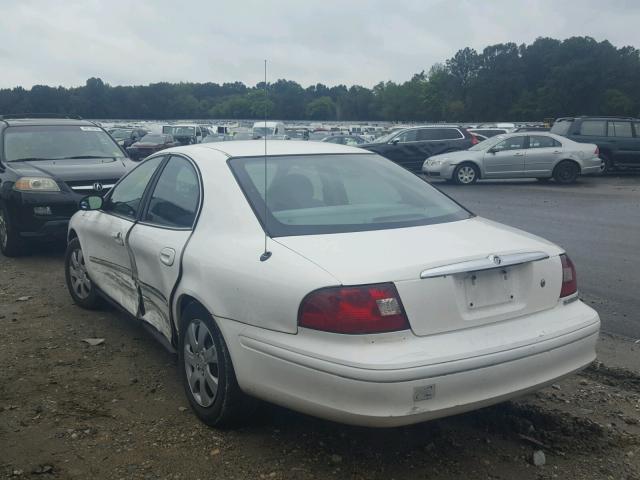 1MEFM50U42A615273 - 2002 MERCURY SABLE GS WHITE photo 3