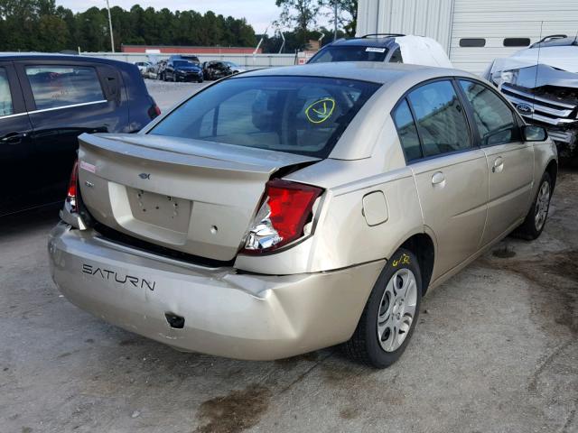 1G8AJ52F34Z223063 - 2004 SATURN ION LEVEL TAN photo 4