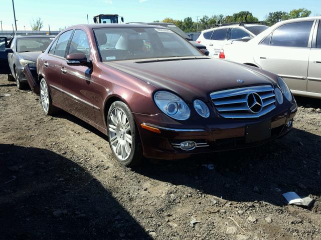 WDBUF56X57B039813 - 2007 MERCEDES-BENZ E 350 MAROON photo 1