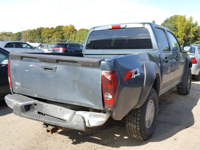 1GCDT13E678129958 - 2007 CHEVROLET COLORADO BLUE photo 4