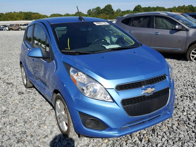 KL8CB6S90FC759589 - 2015 CHEVROLET SPARK LS BLUE photo 1