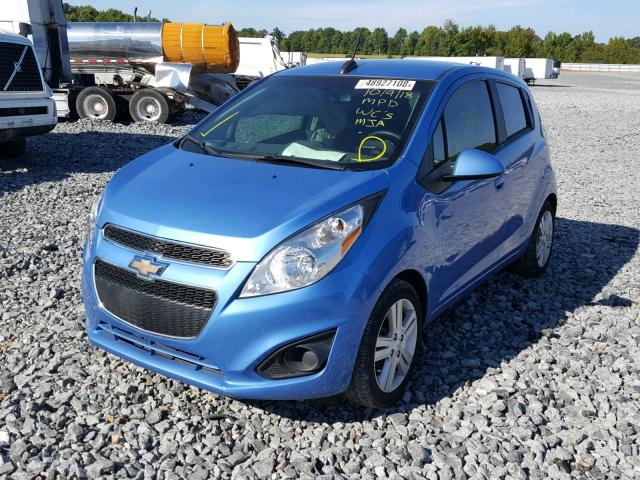 KL8CB6S90FC759589 - 2015 CHEVROLET SPARK LS BLUE photo 2