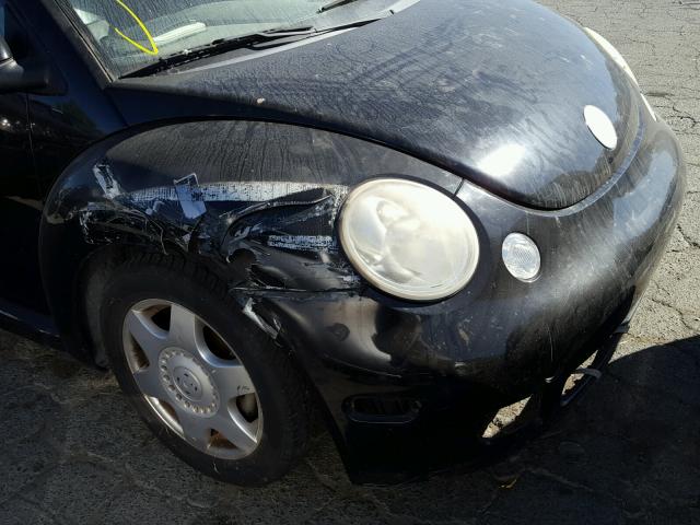 3VWFE31C04M417530 - 2004 VOLKSWAGEN NEW BEETLE 黑色 照片 9