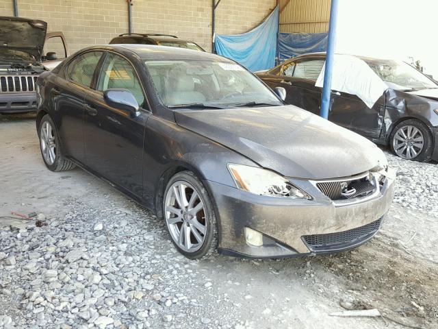 JTHBK262875040975 - 2007 LEXUS IS 250 GRAY photo 1