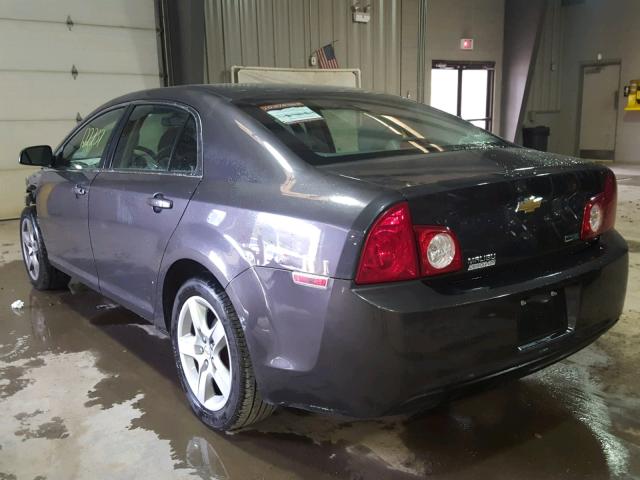 1G1ZA5EU0BF195152 - 2011 CHEVROLET MALIBU LS 石墨色 照片 3