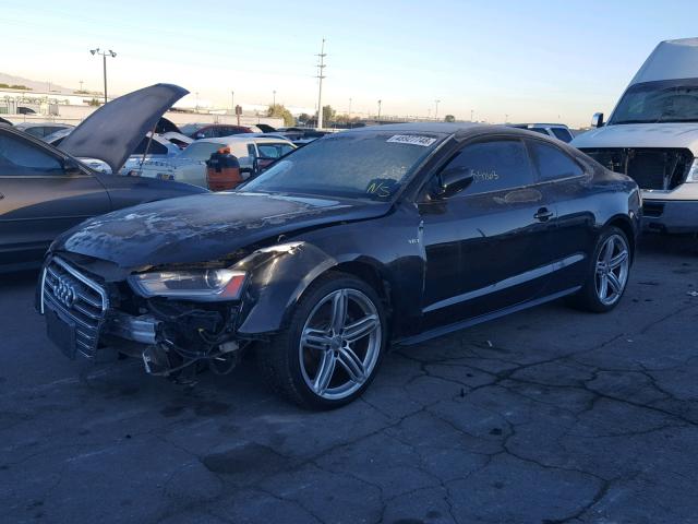 WAUVGAFRXFA055892 - 2015 AUDI S5 PRESTIG BLACK photo 2