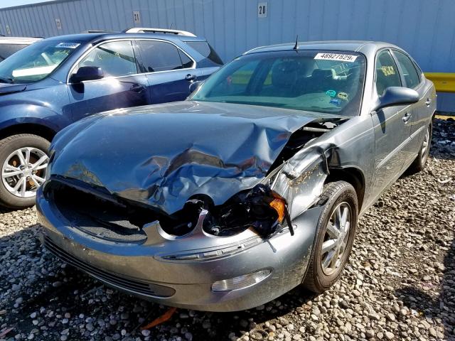 2G4WD562651302890 - 2005 BUICK LACROSSE C GRAY photo 2