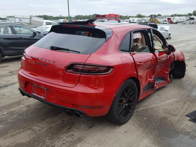 WP1AG2A53HLB53888 - 2017 PORSCHE MACAN GTS RED photo 4