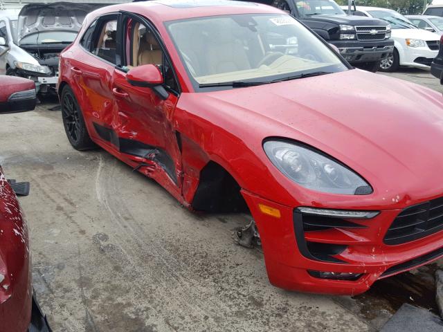 WP1AG2A53HLB53888 - 2017 PORSCHE MACAN GTS RED photo 9